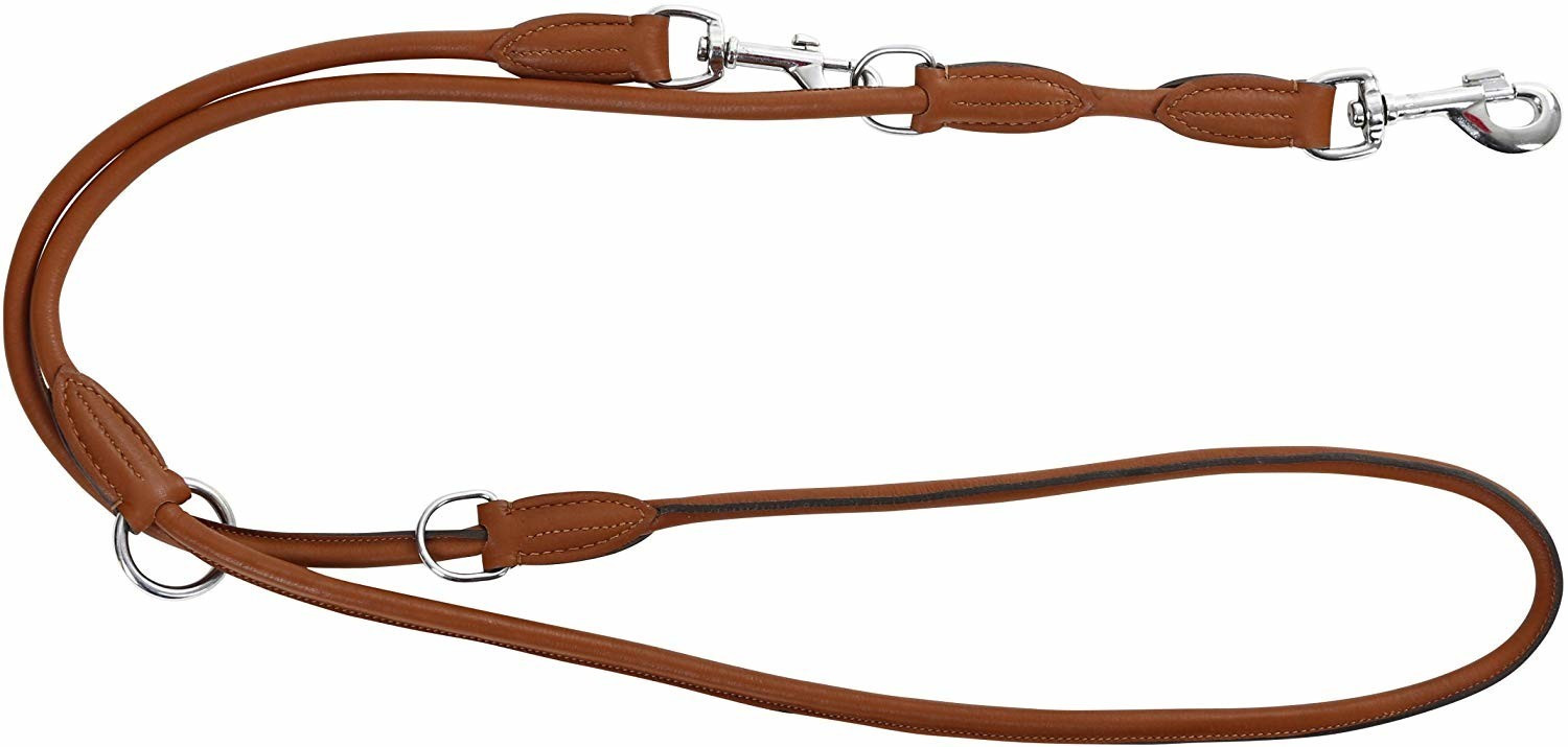 Kerbl Laisse longue Roma 200 cm cognac (81098)