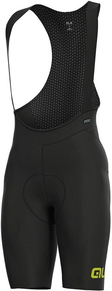 Alé Cycling R-EV1 Pro Race Bib Shorts Men black-yellow flou