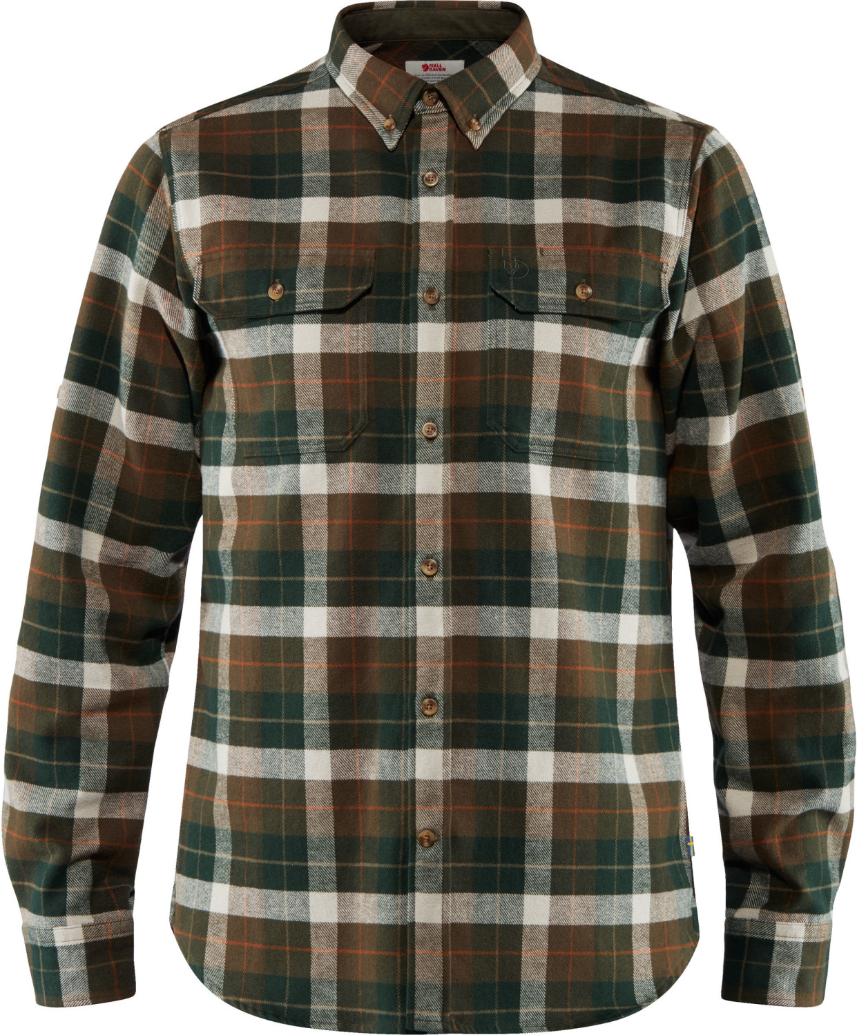 Fjällräven Singi Heavy Flannel Shirt deep forest