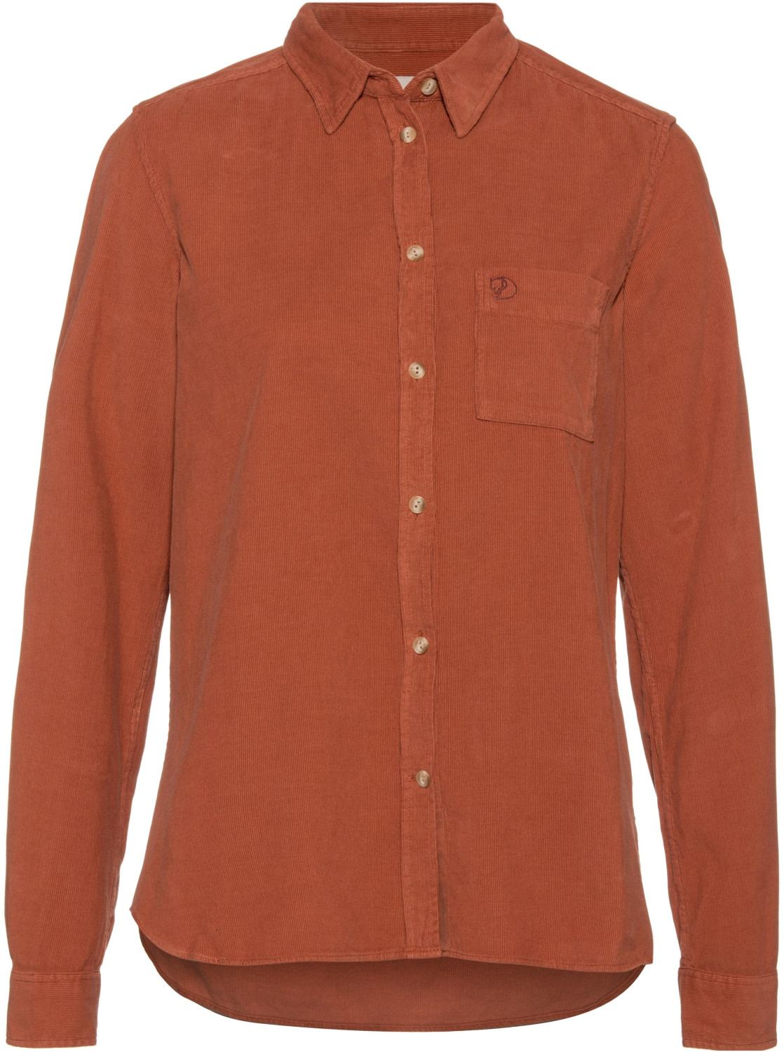 Fjällräven Övik Cord Shirt W terracotta pink