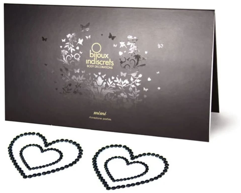 Bijoux Indiscrets Mimi Heart Black