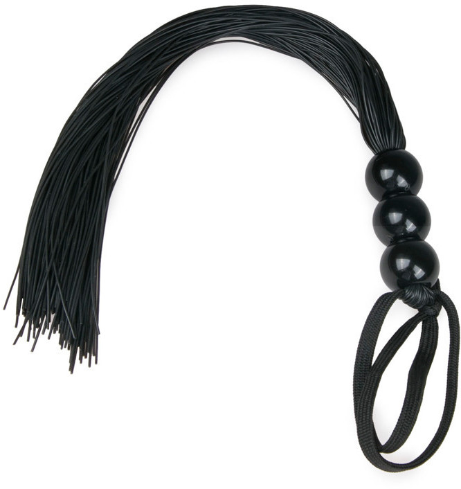 EasyToys Fetish Collection Silicone Whip Black