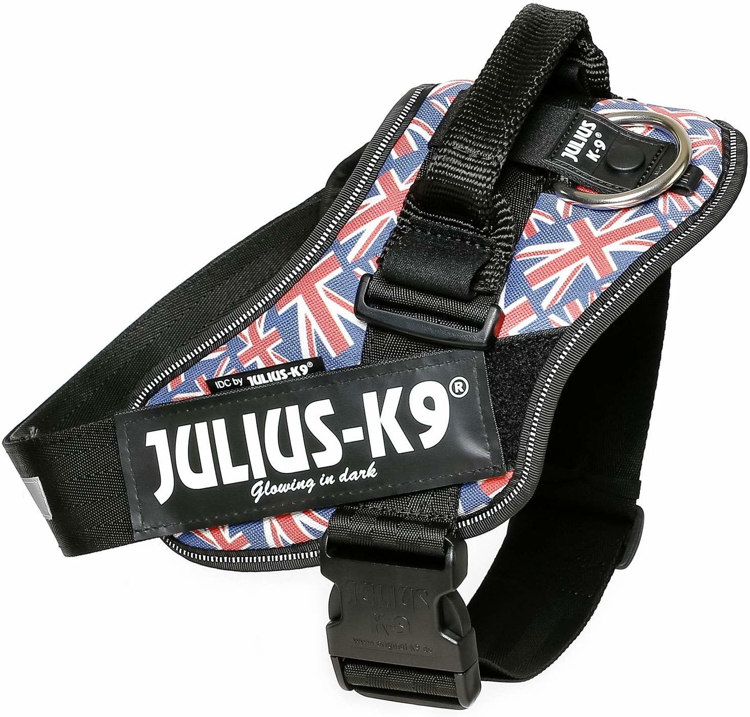 Julius K-9 Harnais IDC Power taille 2 drapeau Royaume-Uni