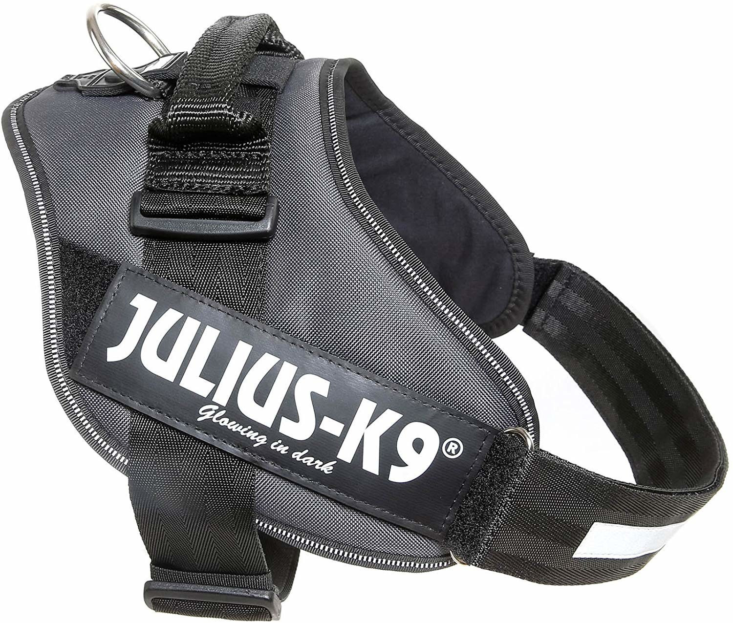 Julius K-9 Harnais pour chien taille 2 anthracite Julius K-9 Harnais pour chien taille 2 anthracite