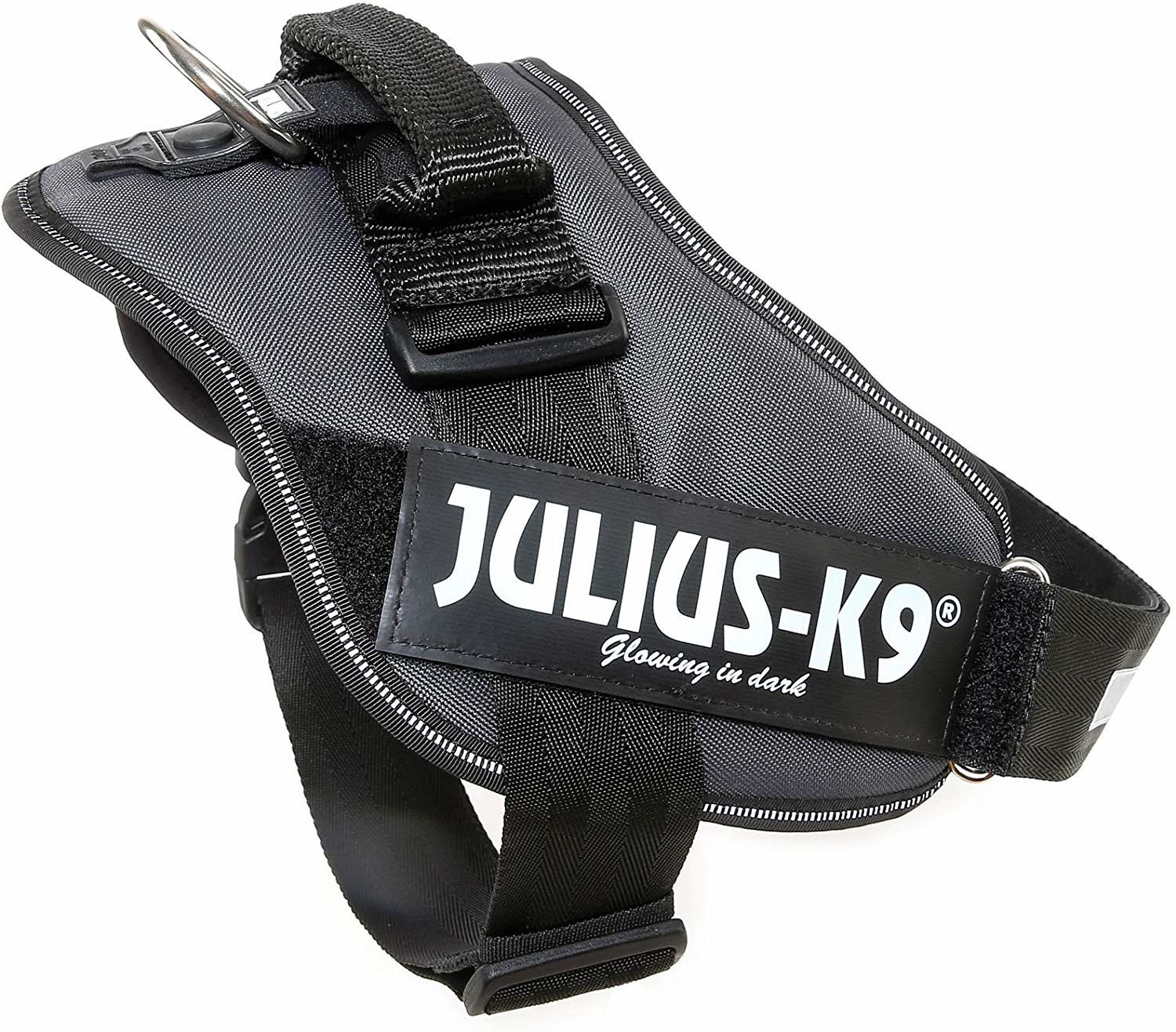 Julius K-9 Harnais pour chien taille 2 anthracite Julius K-9 Harnais pour chien taille 2 anthracite