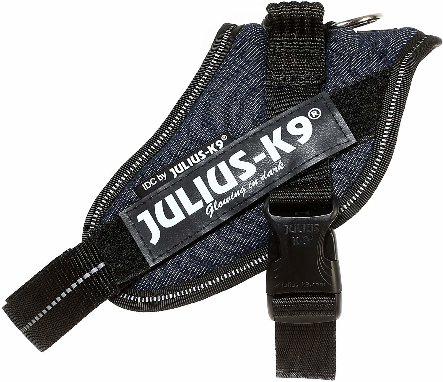 Julius K-9 Harnais pour chien Mini denim Julius K-9 Harnais pour chien Mini denim