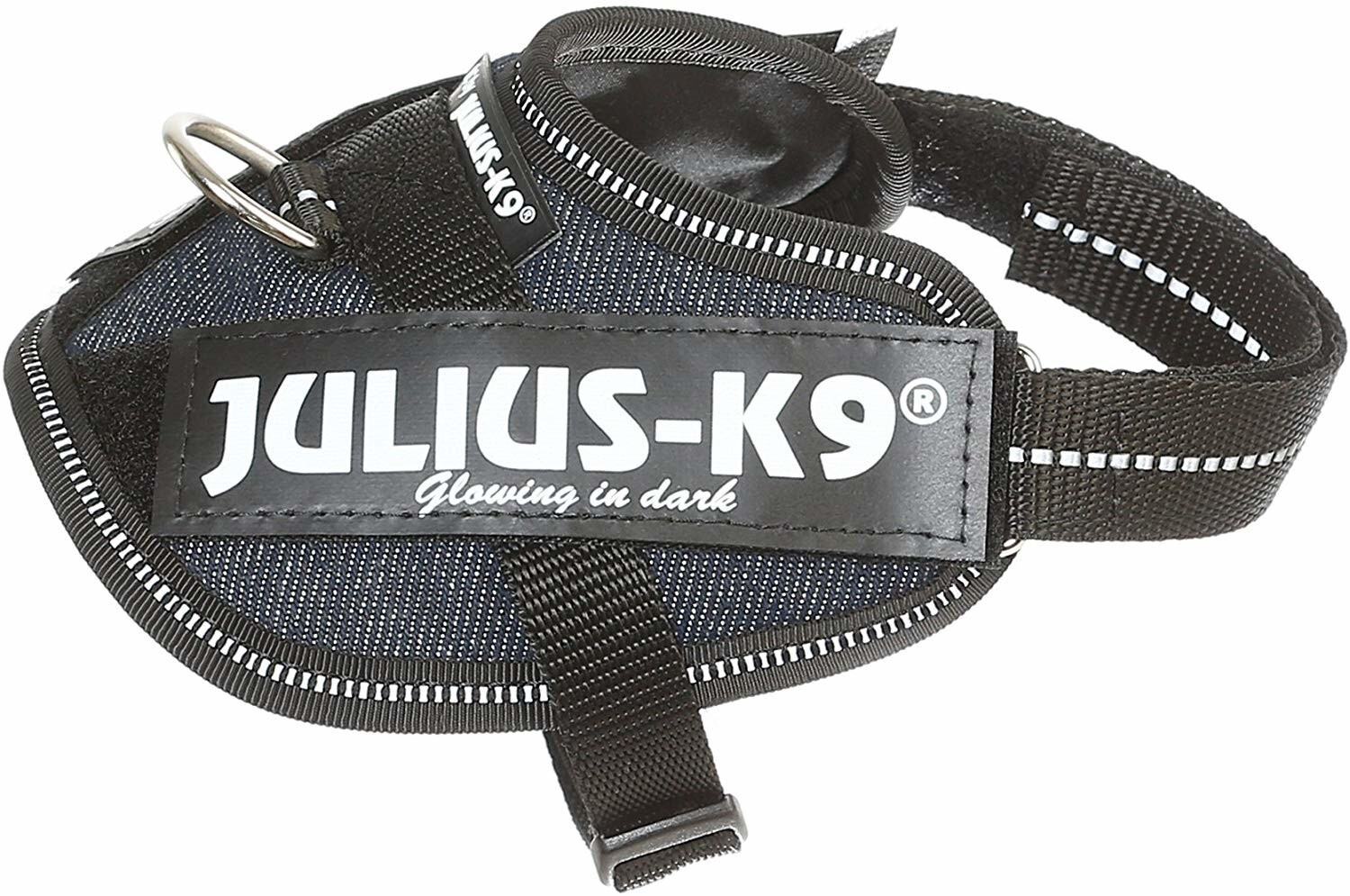 Julius K-9 Harnais pour chien Baby XS denim Julius K-9 Harnais pour chien Baby XS denim