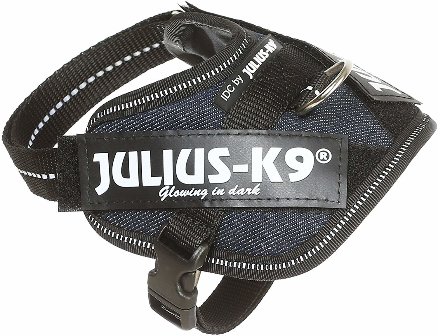 Julius K-9 Harnais pour chien Baby XS denim Julius K-9 Harnais pour chien Baby XS denim