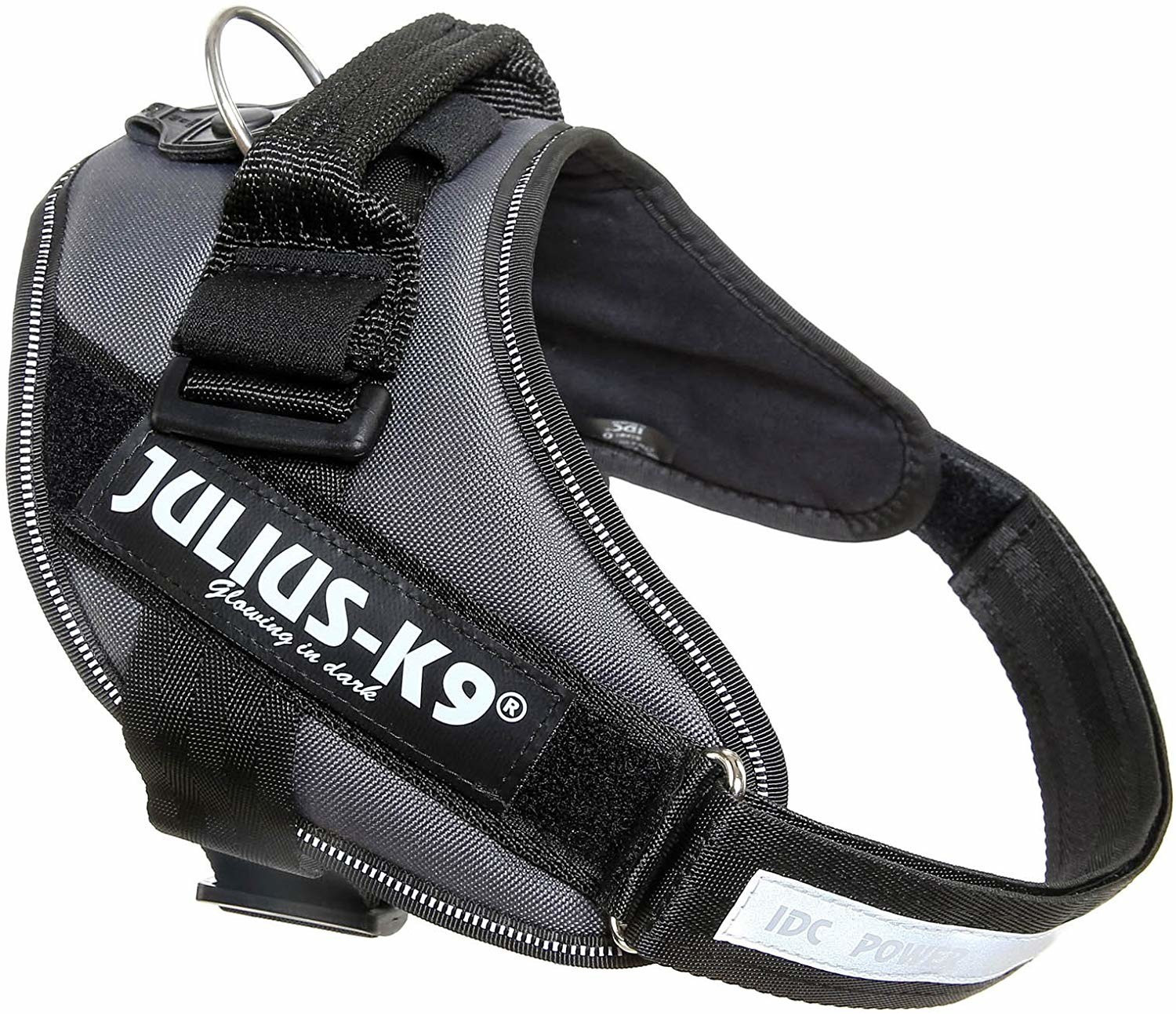 Julius K-9 Harnais pour chien taille 0 anthracite Julius K-9 Harnais pour chien taille 0 anthracite