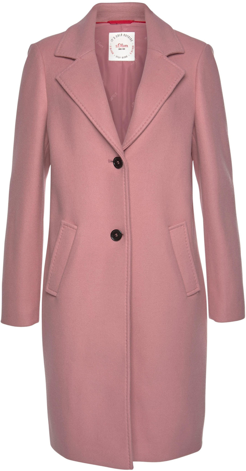 S.Oliver Classic coat in a wool look pink (05.909.52.8963.4175)