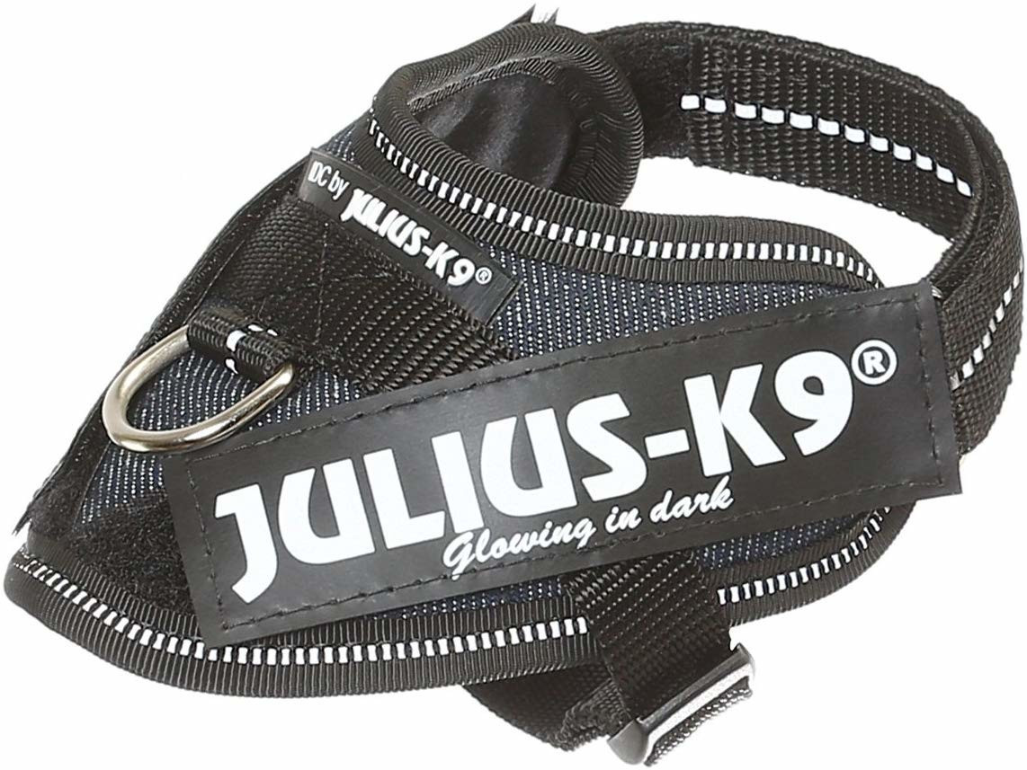 Julius K-9 Harnais pour chien Baby XXS denim Julius K-9 Harnais pour chien Baby XXS denim