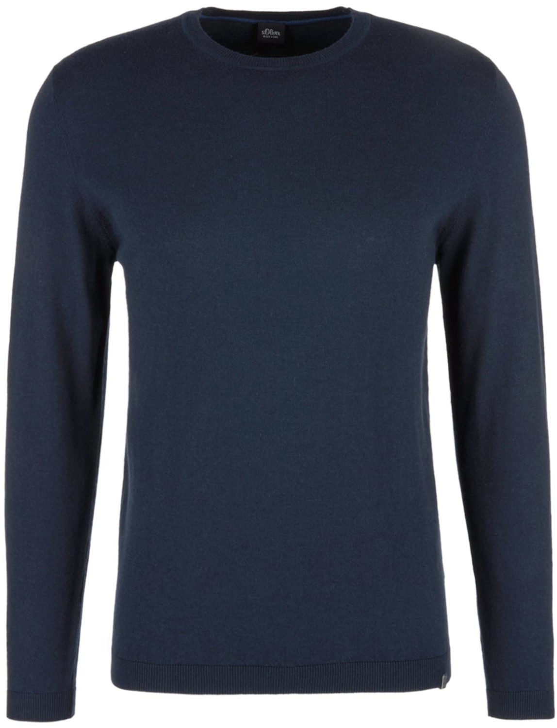 S.Oliver Fine Knit Fabric Made of Blended Wool navy (02.899.61.5411.97W8)