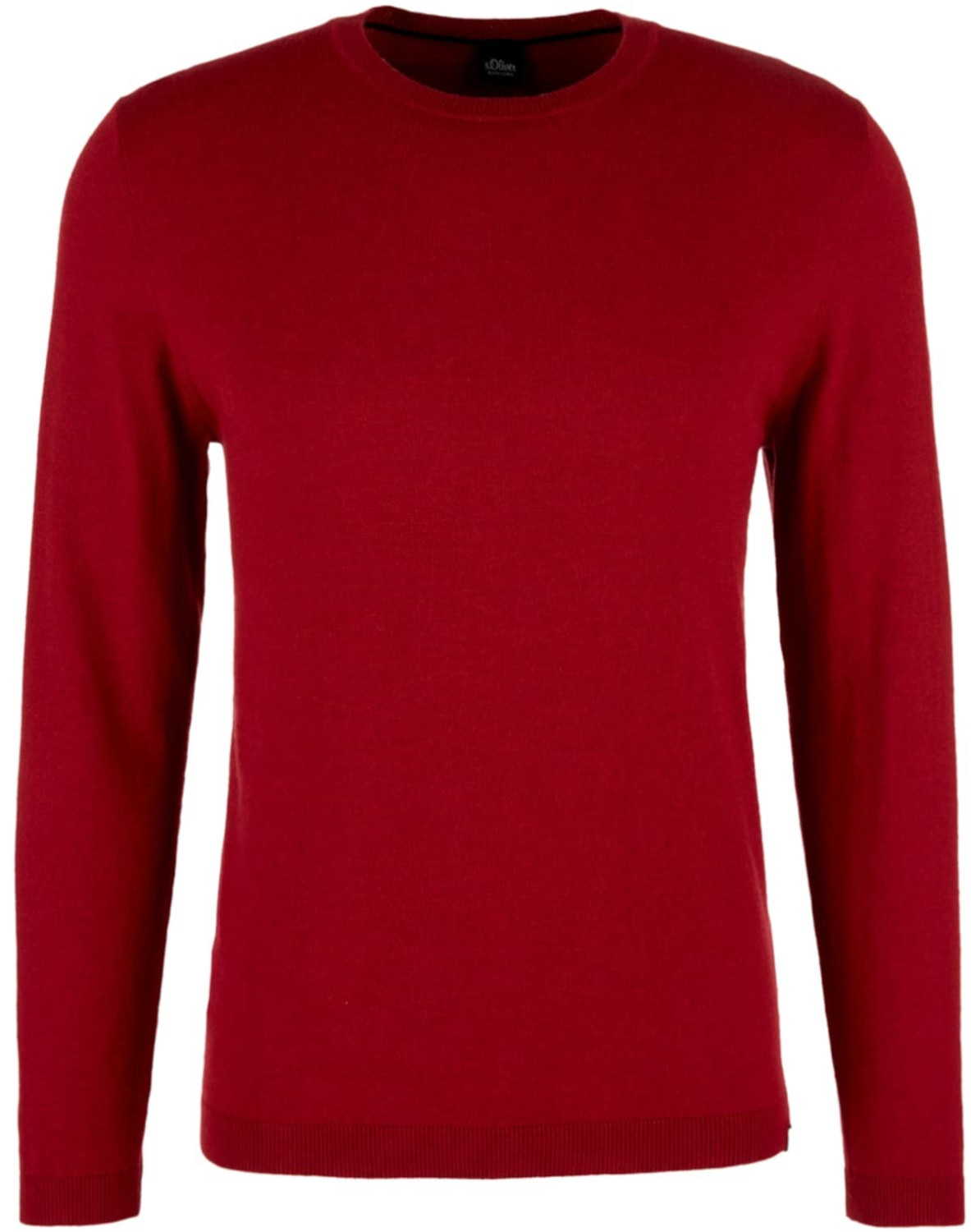 S.Oliver Fine Knit Fabric Made of Blended Wool red (02.899.61.5411.97W8)