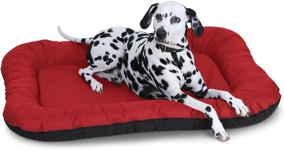 Knuffelwuff Lit pour chien Red XXXL 140 x 105 cm Knuffelwuff Lit pour chien Red XXXL 140 x 105 cm