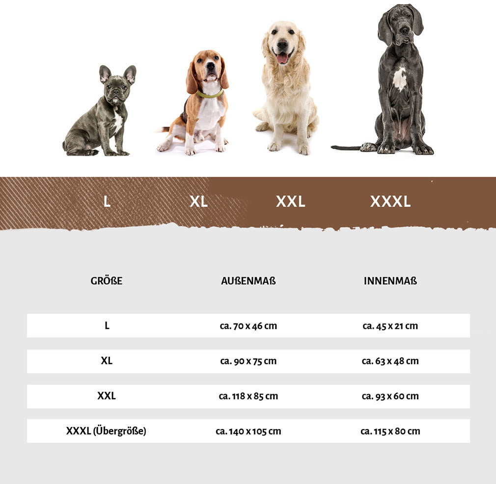 Knuffelwuff Lit pour chien Brown XL 88 x 73 cm Knuffelwuff Lit pour chien Brown XL 88 x 73 cm