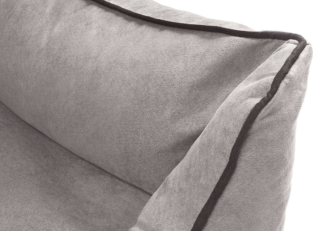 Knuffelwuff Lit pour chien Amelie Grey XXL 120x85cm Knuffelwuff Lit pour chien Amelie Grey XXL 120x85cm
