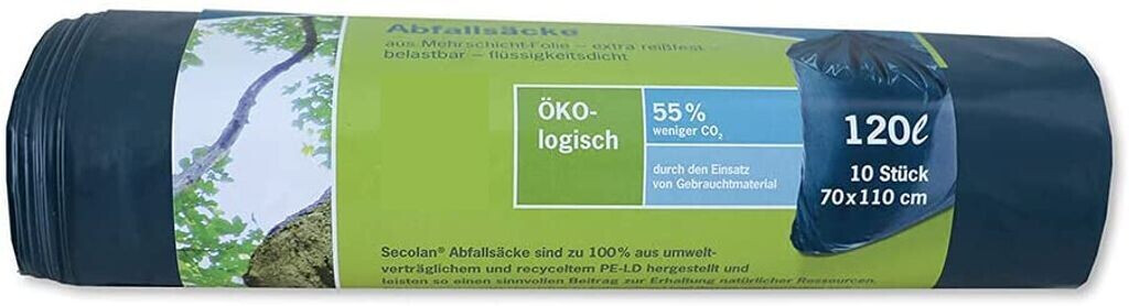 Papyrus 10 secolan bin liners (120 L)
