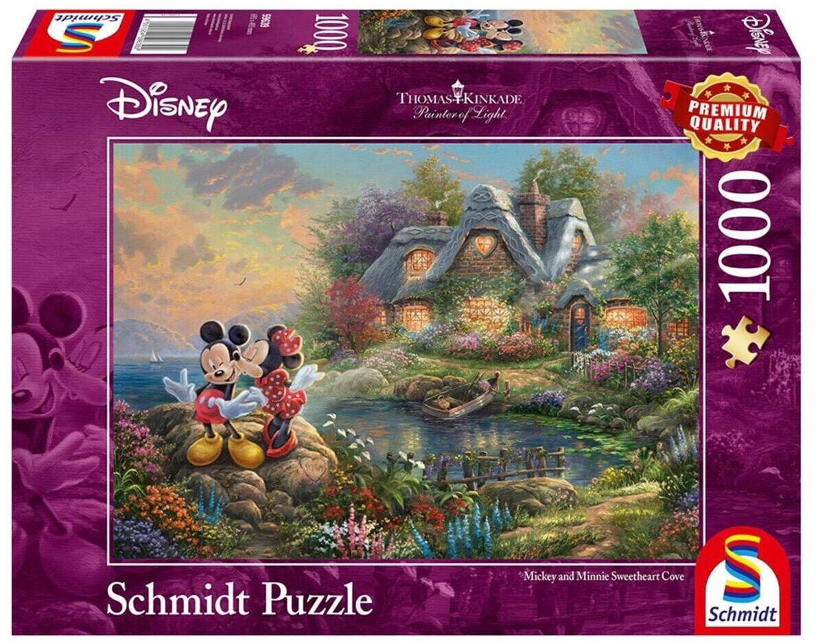 Schmidt Sweethearts Mickey & Minnie 1000 Pieces