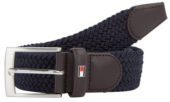 Tommy Hilfiger Adan Tonal Braided Elastic Webbing Belt (AM0AM02801) sky blue