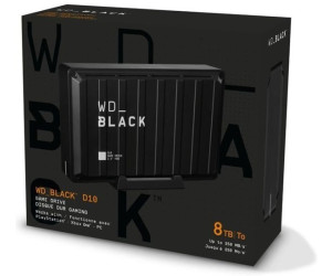 WD_BLACK P10 Game Drive - Disque dur externe Gaming - 8To - PS4