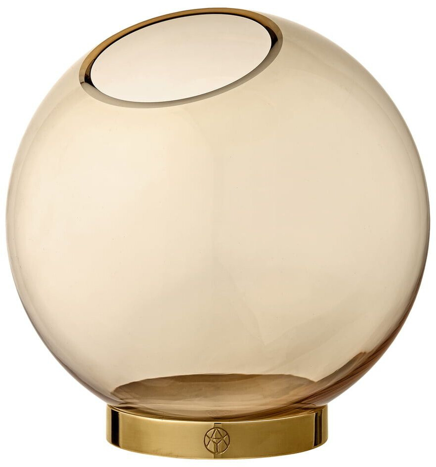 AYTM Globe Medium 17cm Amber/Gold