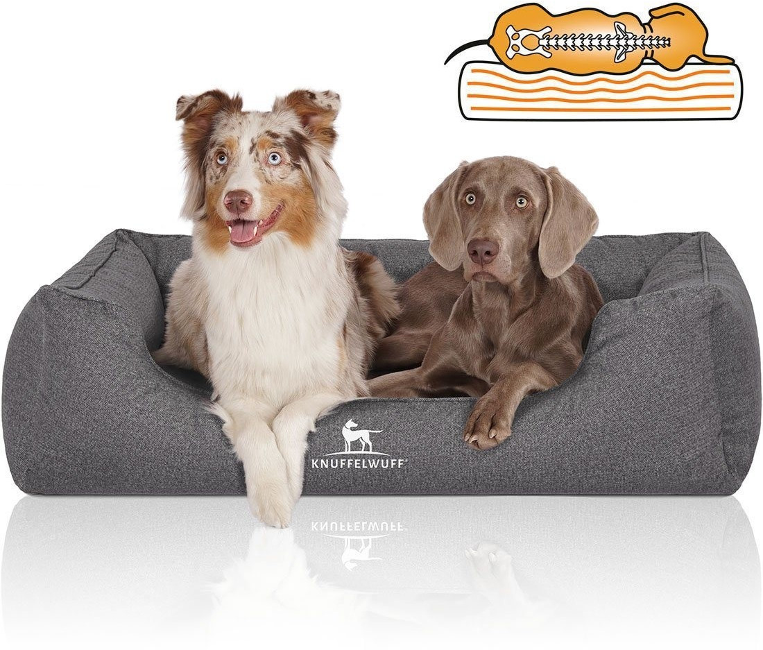 Knuffelwuff Lit pour chien Dog Bed Malou XXL Grey Knuffelwuff Lit pour chien Dog Bed Malou XXL Grey