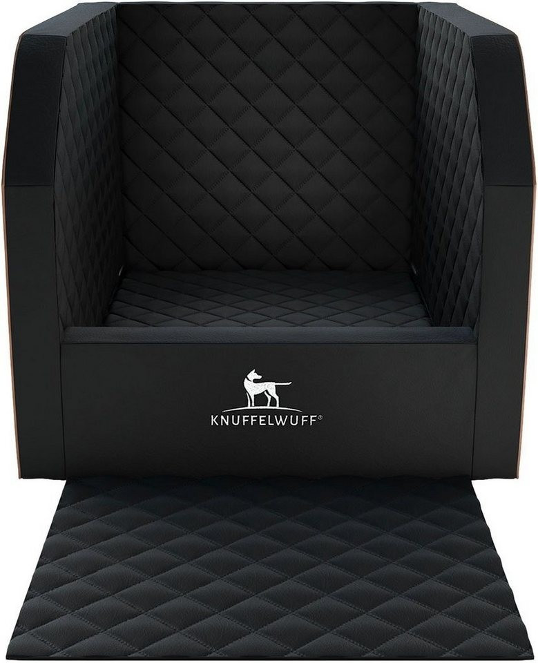 Knuffelwuff Protection de voiture pour chien Black XL 60x78x50cm Knuffelwuff Protection de voiture pour chien Black XL 60x78x50cm
