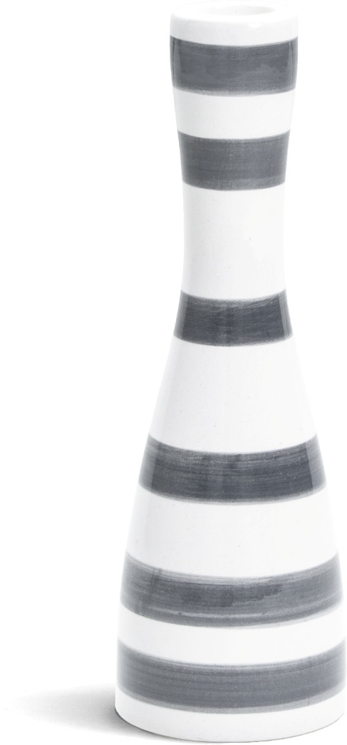 Kähler Omaggio Candle Holder Medium Grey