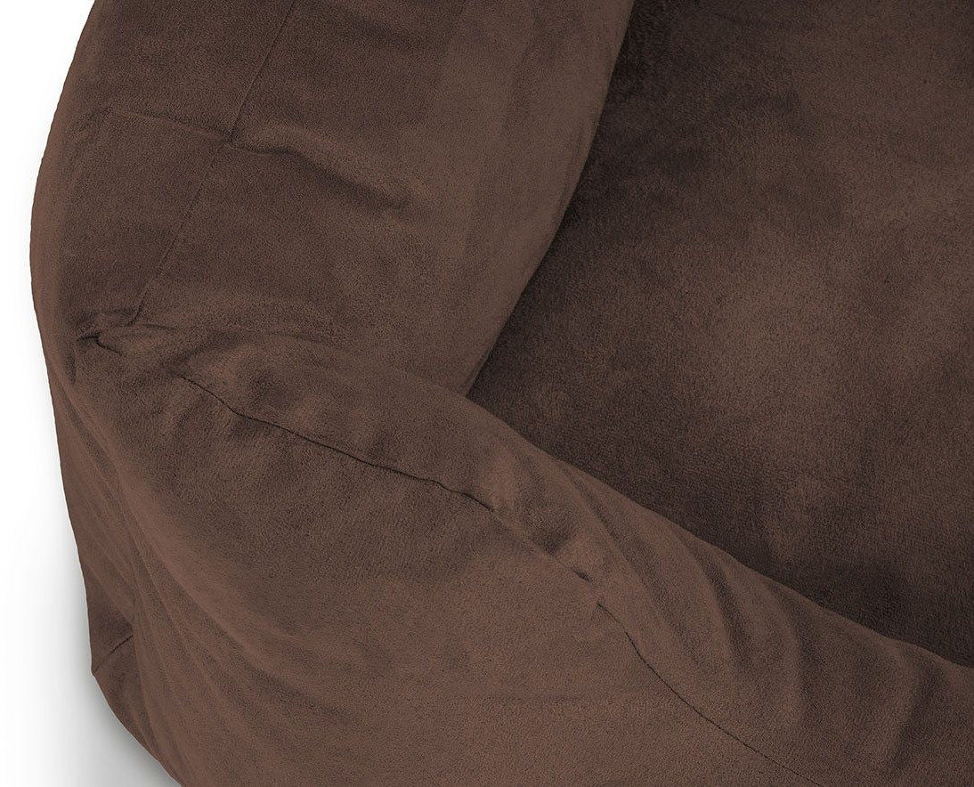 Knuffelwuff Lit pour chien marron XXL 120 x 85 cm