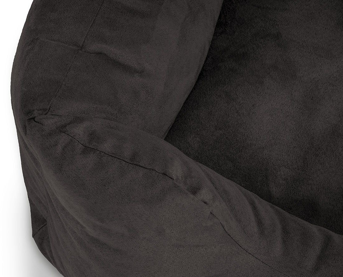 Knuffelwuff Lit pour chien noir M/L 85 x 63 cm