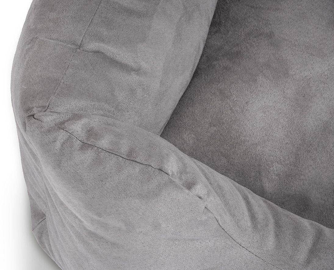Knuffelwuff Lit pour chien gris M/L 85 x 63 cm Knuffelwuff Lit pour chien gris M/L 85 x 63 cm