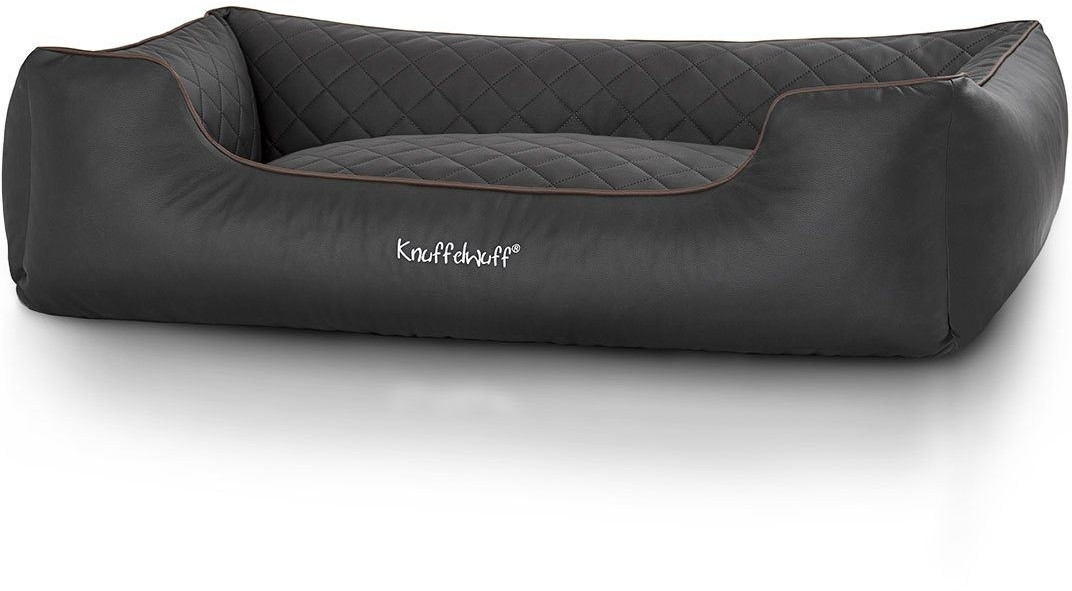 Knuffelwuff Lit pour chien Black M 85 x 63 cm Knuffelwuff Lit pour chien Black M 85 x 63 cm