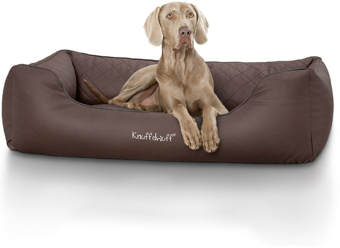 Knuffelwuff Lit pour chien Brown XXL 120 x 85 cm Knuffelwuff Lit pour chien Brown XXL 120 x 85 cm