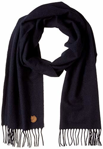 Fjällräven Solid Re-Wool Scarf (78011) dark navy