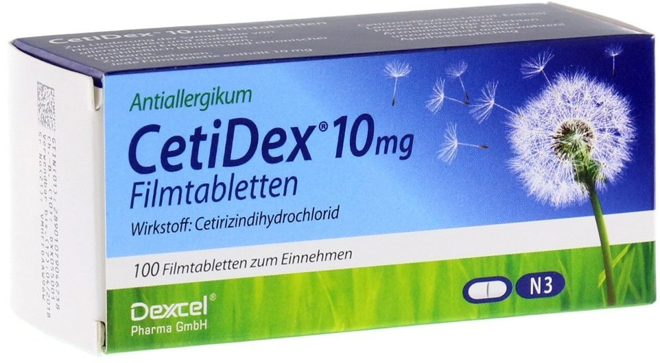 CetiDex 10 mg Filmtabletten (100 Stk.)