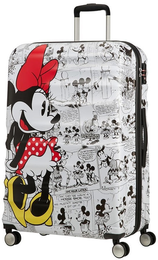 American Tourister Wavebreaker 4 Wheel Trolley 77 cm minnie comic white ab 199 95 Preisvergleich bei idealo