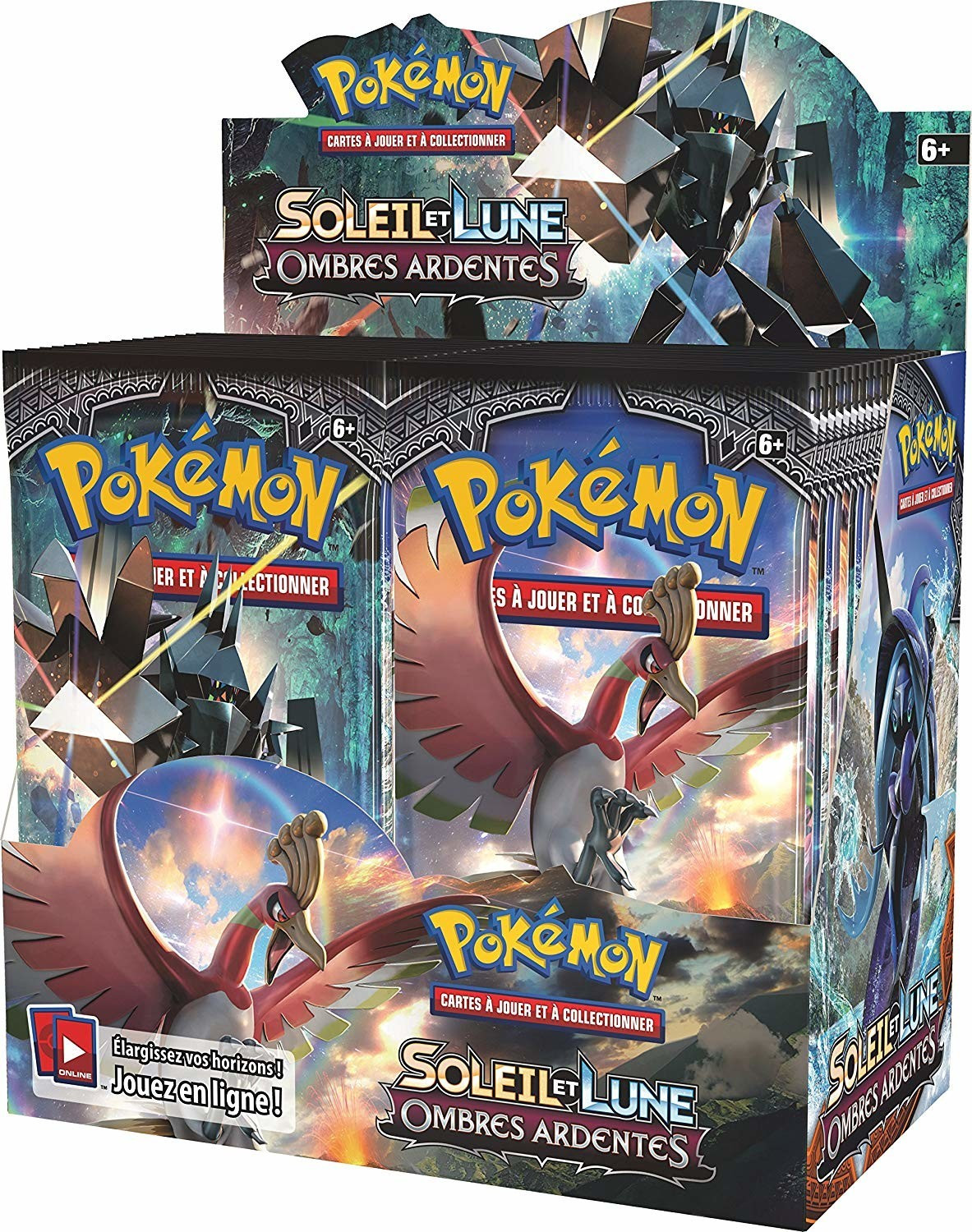Asmodée Pokémon Boosters Soleil & Lune Ombres ardentes (français)