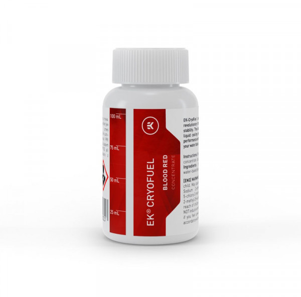 EK Water Blocks EK-CryoFuel Blood Red Concentrate 100mL (3831109813317)