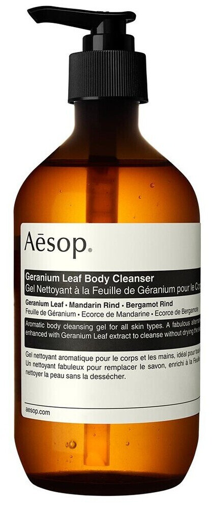 Aesop Geranium Leaf Body Cleanser Gel (500ml)