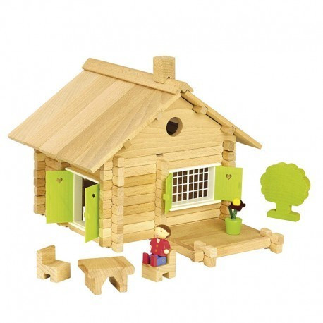 JeuJura Maison en rondins 135 pièces (8043)