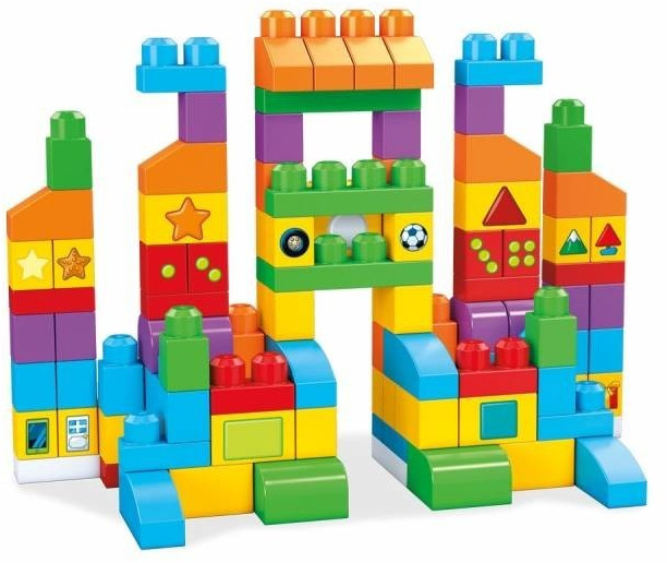 MEGA BLOKS First Builders - C' est l' heure d' apprendre ! (FVJ49)