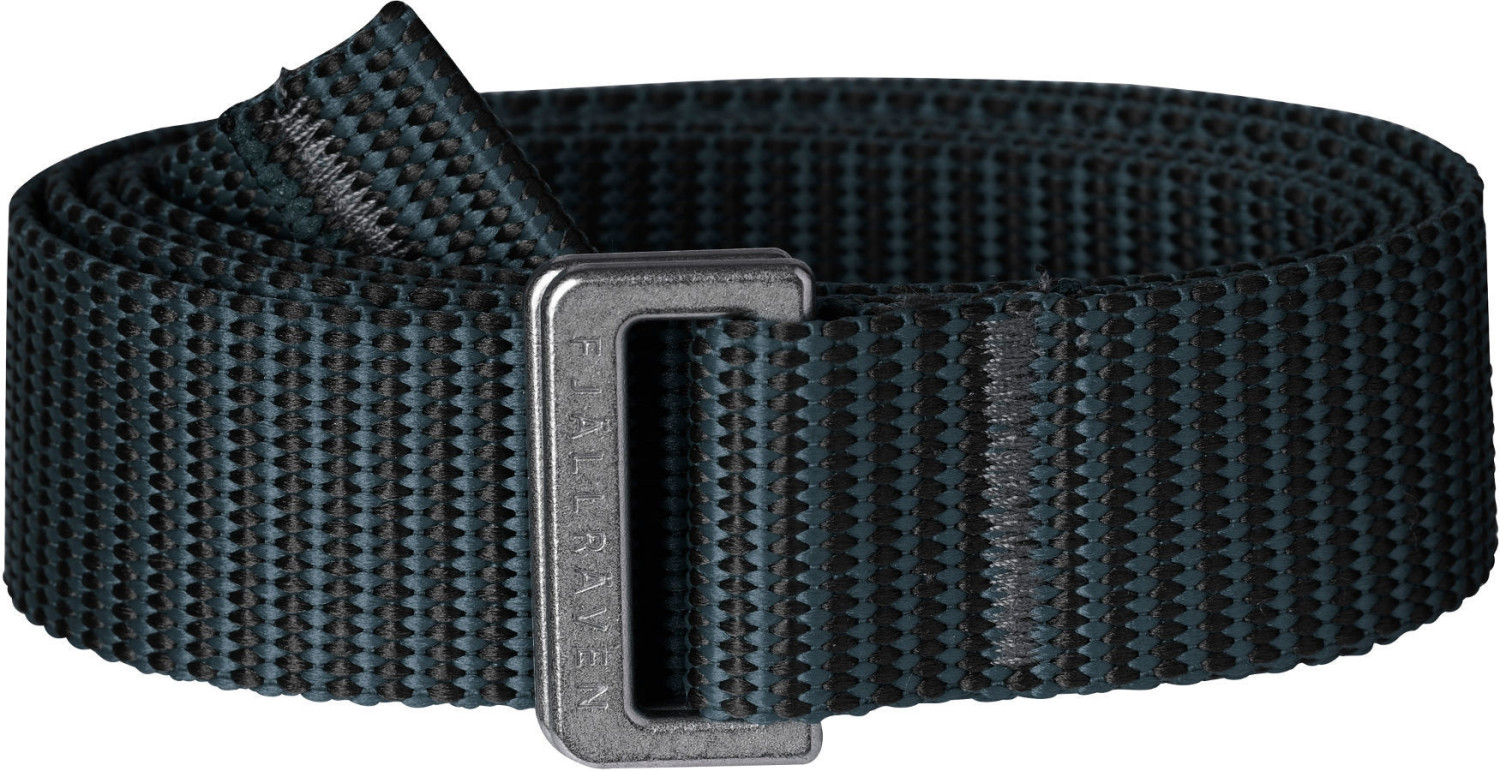 Fjällräven Striped Webbing Belt W black