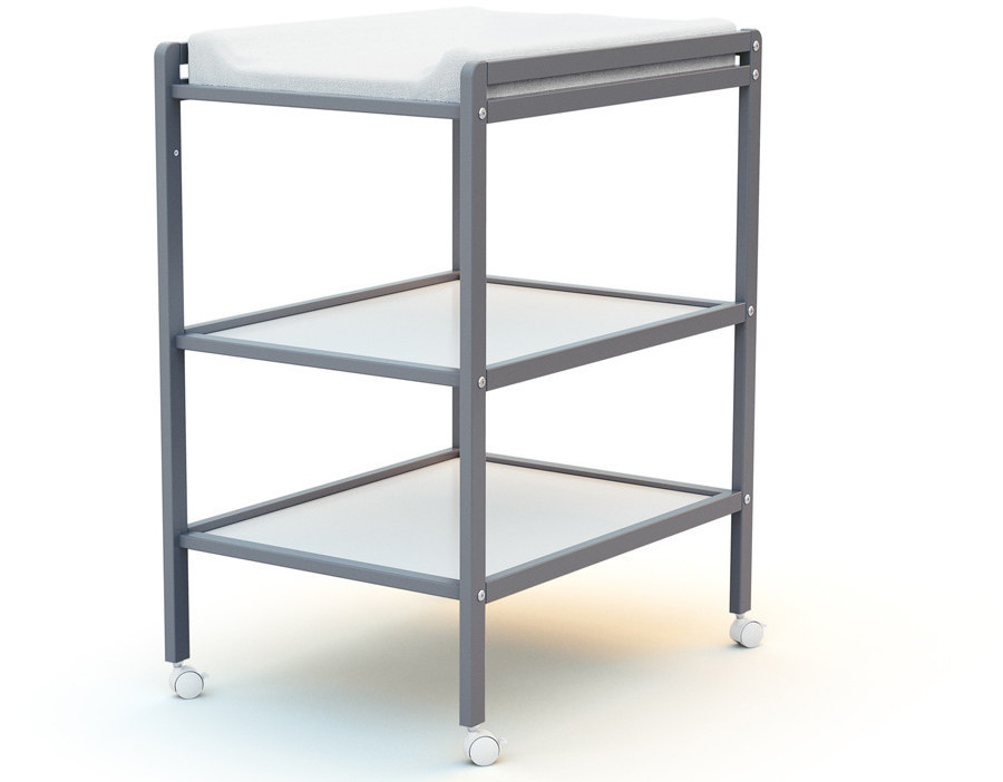 Ateliers T4 Table à langer double Essentiel gris