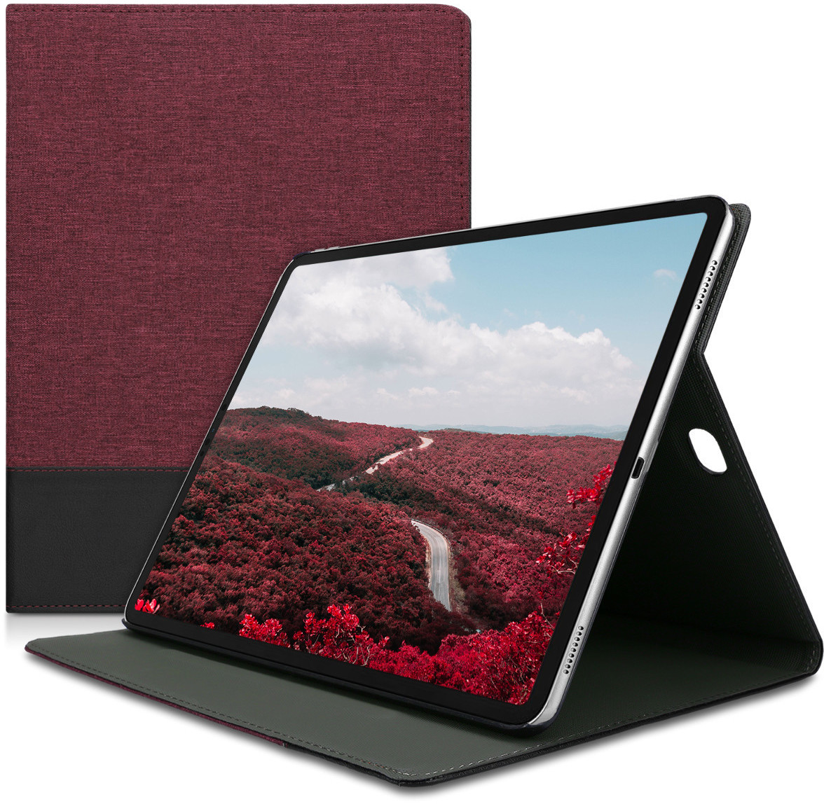kwmobile Case iPad Pro 12.9 red/black