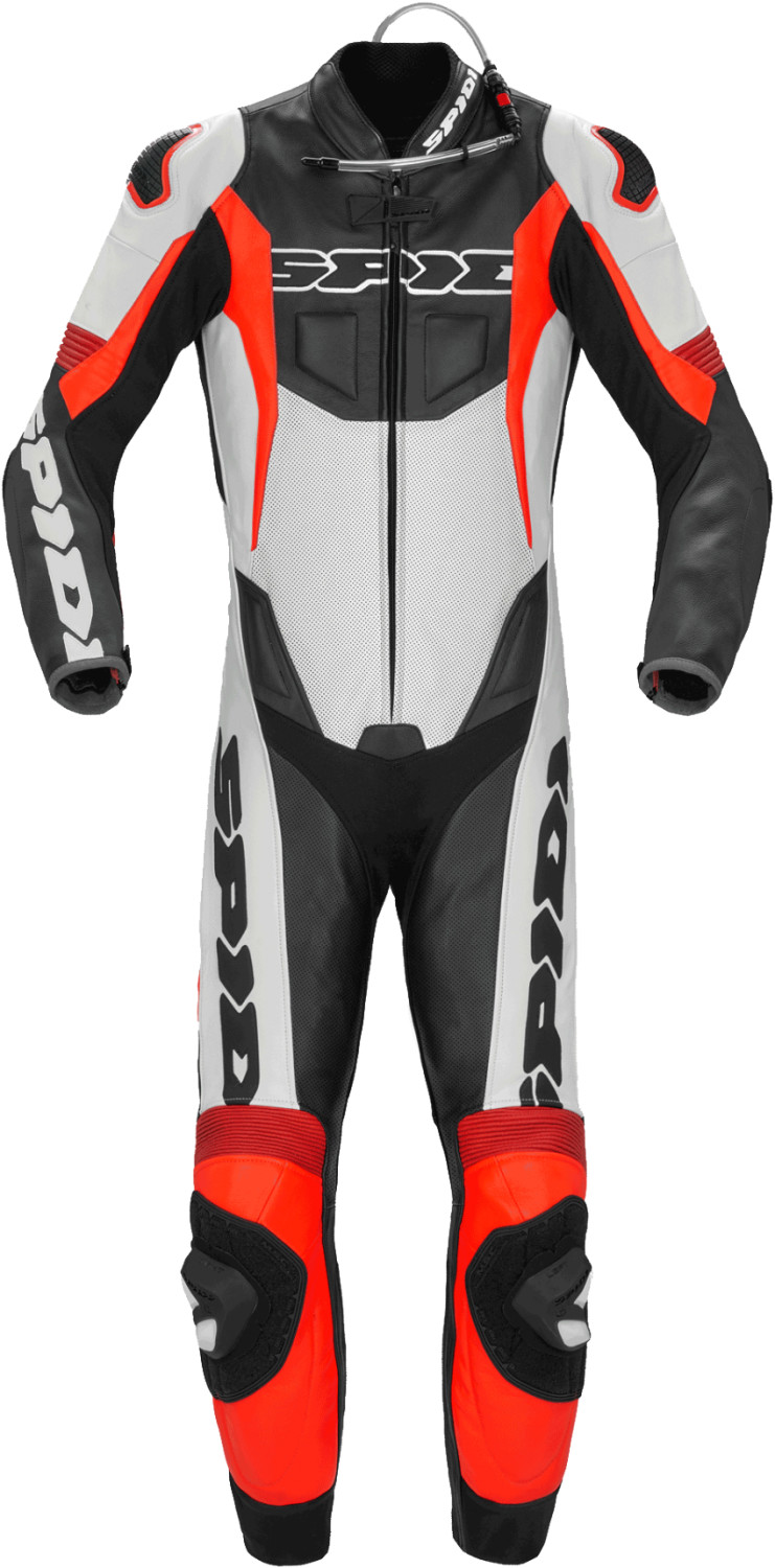 Spidi Combinaison Sport Warrior Perforated Pro noir/rouge