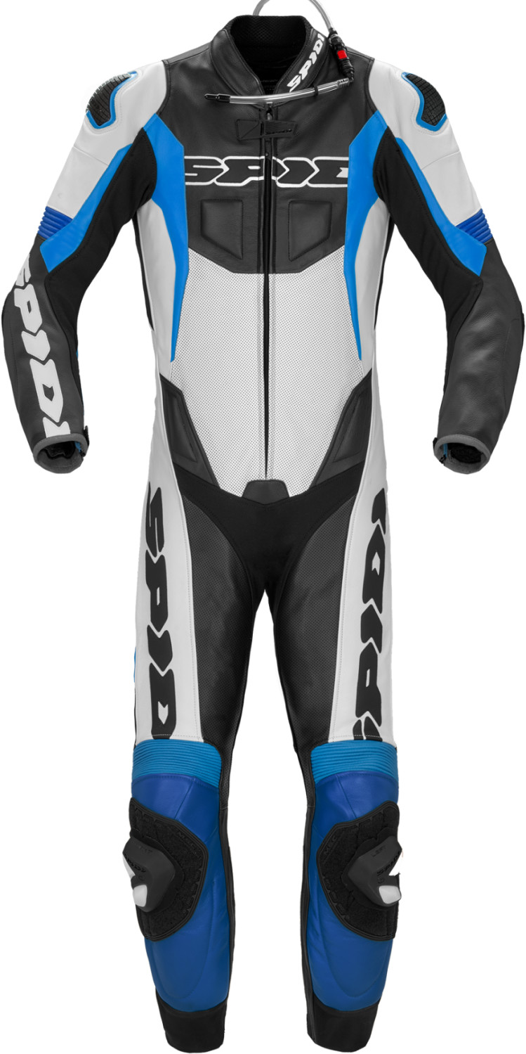 Spidi Combinaison Sport Warrior Perforated Pro blanc/bleu