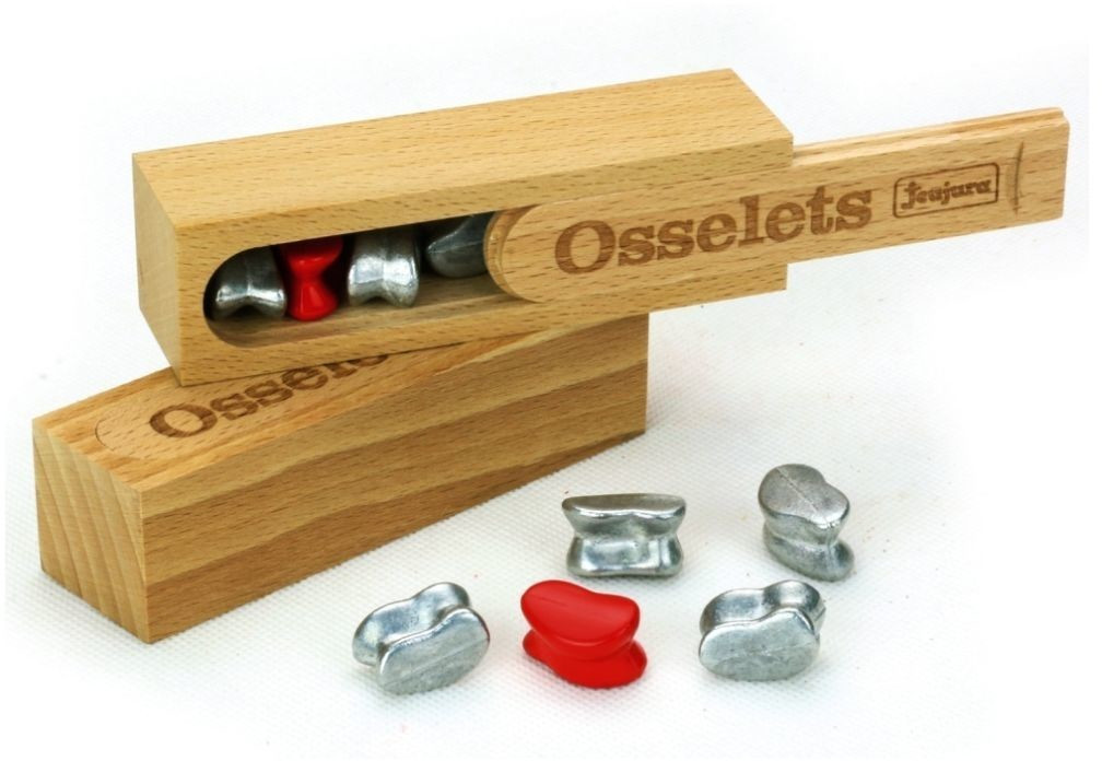 Coffret en bois - Osselets