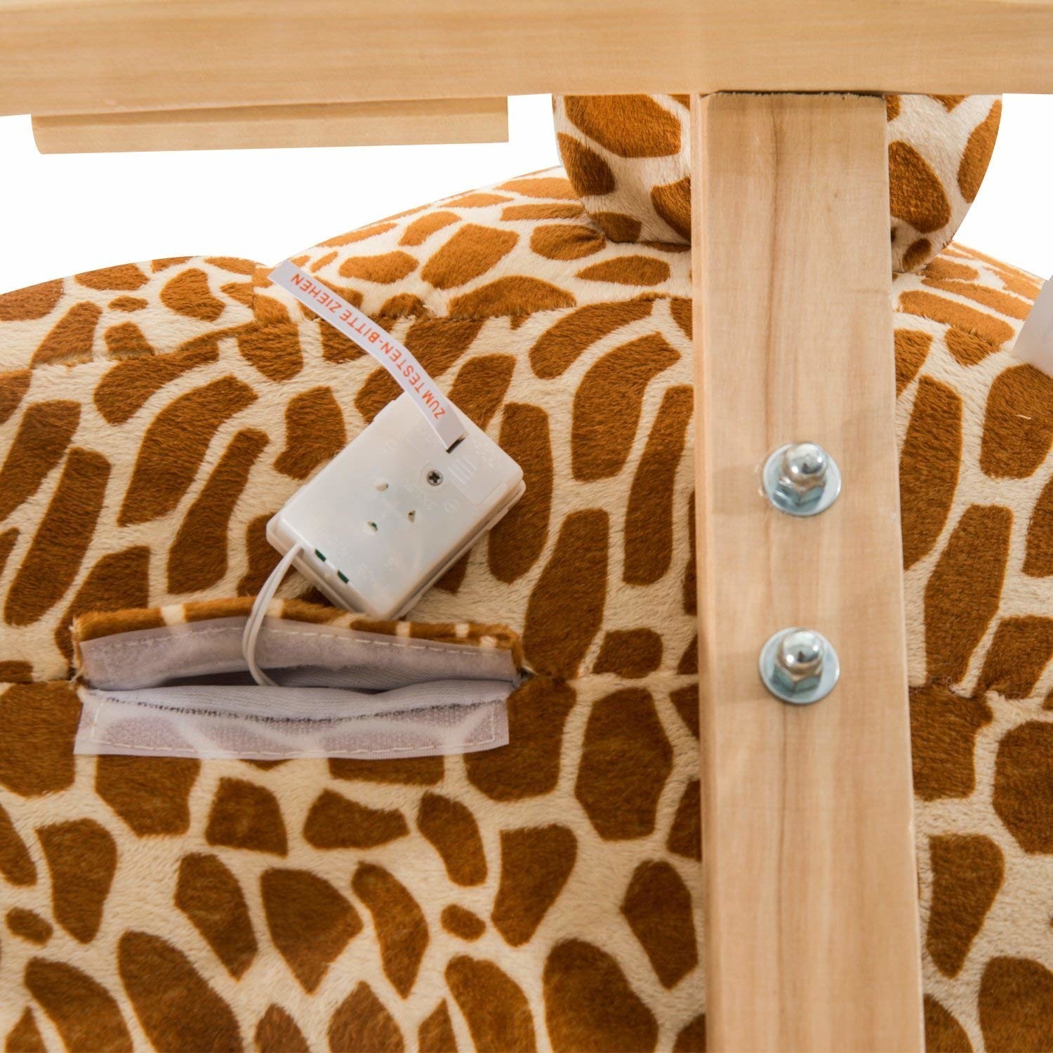 HomCom Jouet à bascule et porteur sur roulettes girafe (330-136) au  meilleur prix sur