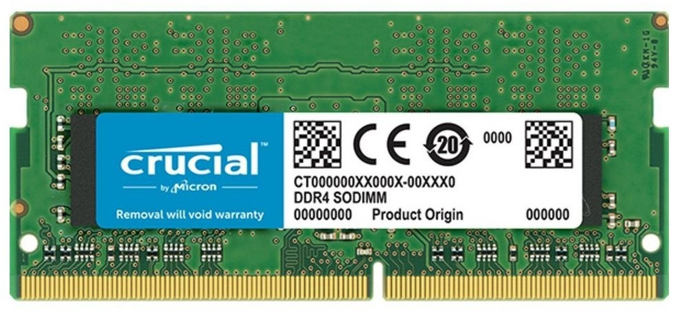 Crucial 4GB SODIMM DDR4-2666 CL19 (CT4G4SFS8266)
