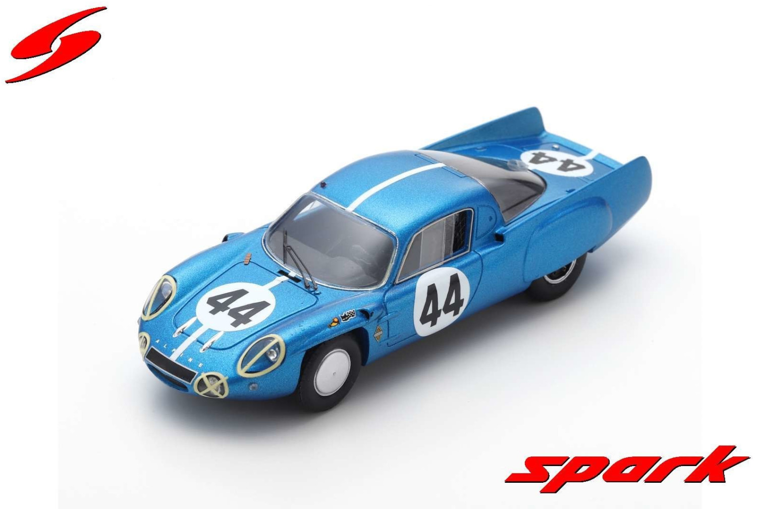 Spark Alpine A210 n°44 11th 24H Le Mans 1966 Cheinisse/De Lageneste 1:43 (S5491)
